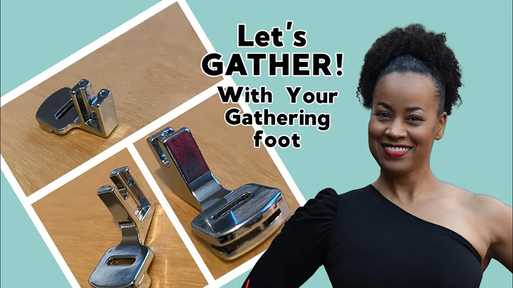 Learn How to Use the GATHERING FOOT For Your Sewing Machine | Ellie and Mac | Learn to Sew