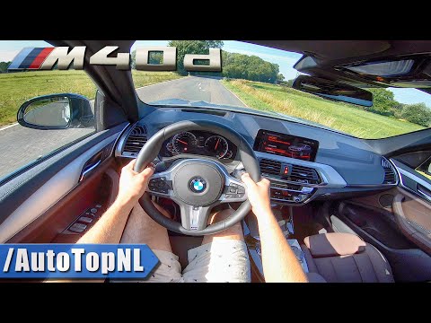 NEW! BMW X3 M40d xDrive POV Test Drive by AutoTopNL