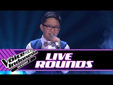 Billy Supit "Too Good At Goodbyes" | Live Rounds | The Voice Kids Indonesia Season 3 GTV