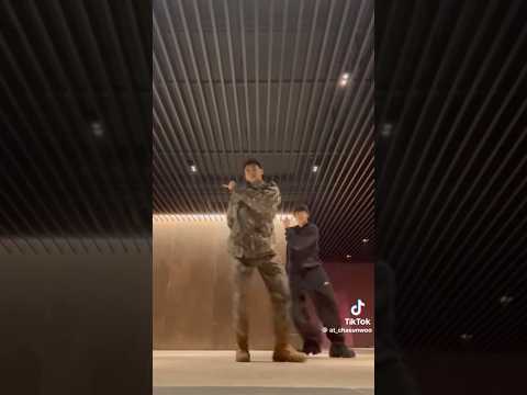 Cha Eunwoo Jung Kook Saturday Preacher TikTok Challenge 