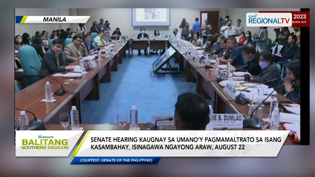 Balitang Southern Tagalog Senate Hearing YouTube Balitang Southern Tagalog Senate Hearing YouTube