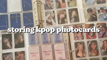 storing kpop photocards #17 ✧ twice, stray kids, ateez, (g)i-dle & more!