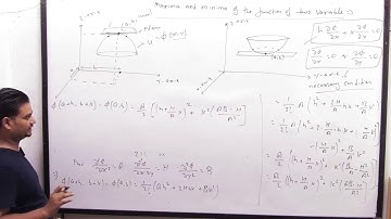 BSC PHYSICS 1st year | Maxima and minima of function of two variable | BSC PHYSICS BY RAHUL SIR