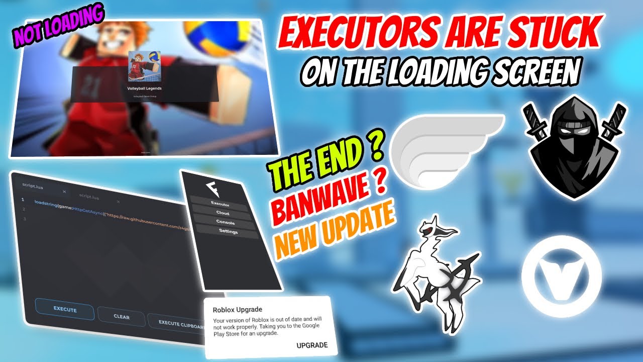 All Mobile Executors Stuck on Loading Screen | Delta, Arceus X, Code X ...