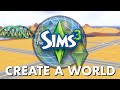 The Sims 3 Create a World is actually EASY?... Here's how to use it! (simple step-by-step tutorial).