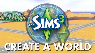 The Sims 3 Create a World is actually EASY?... Here's how to use it! (simple stepbystep tutorial).