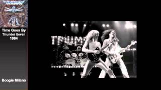 Triumph - Time Goes By - with Lyrics on Screen chords