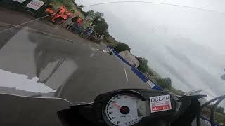 ☘️Armoy Road Races 2019 ! Onboard includes red flag 🚩 crash 💥