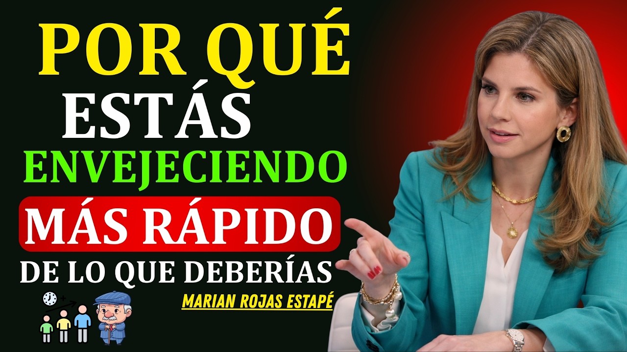 5 Hábitos Inofensivos que Secretamente Te Están Envejeciendo Más Rápido | Marian Rojas Estapé