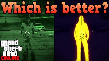 Nachtkijker versus warmtekijker! - GTA Online