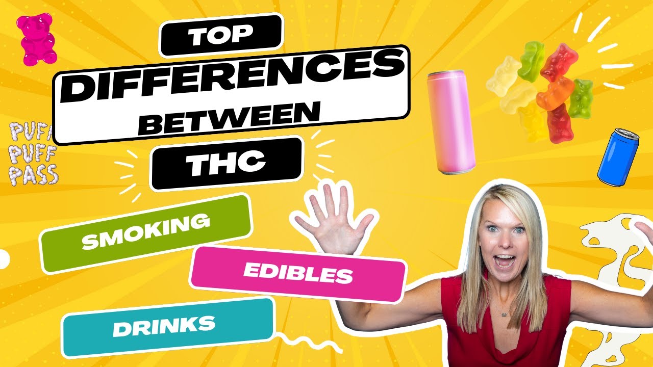 The big differences in drinking THC versus smoking and eating edibles