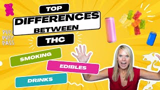 The big differences in drinking THC versus smoking and eating edibles