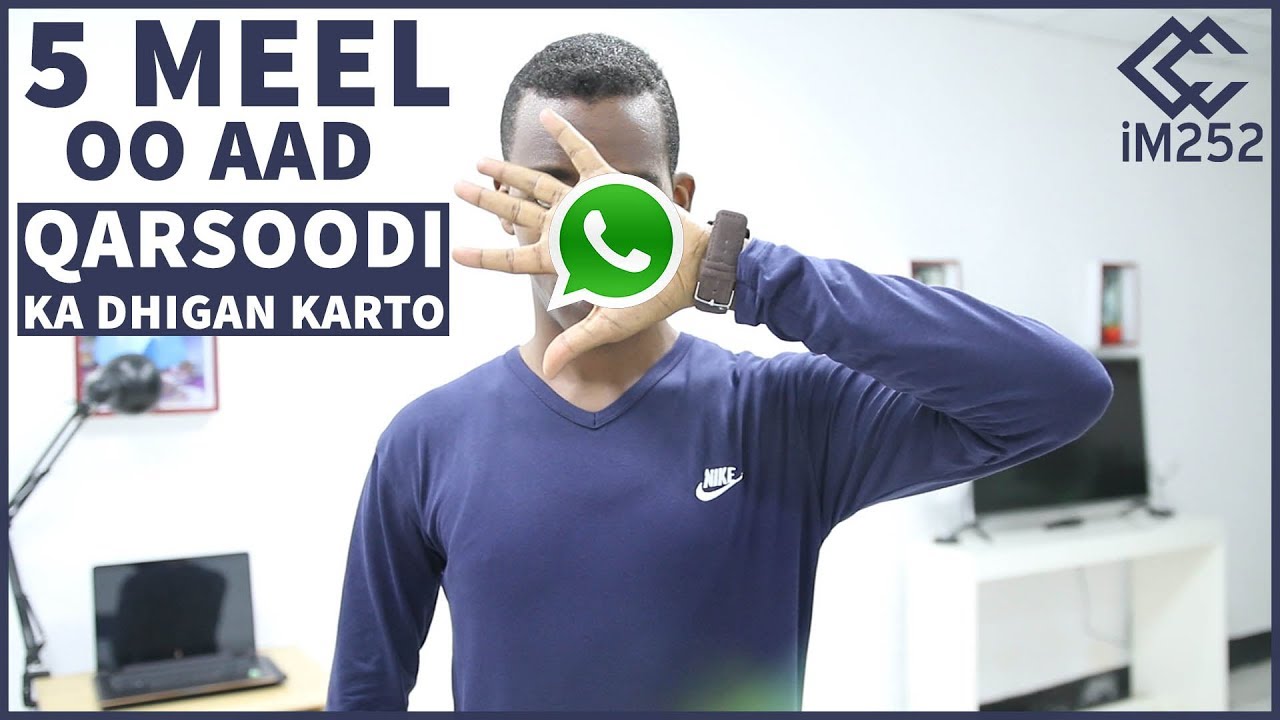 5 meel oo aad ka qarsan karto Whatsapp-kaaga.