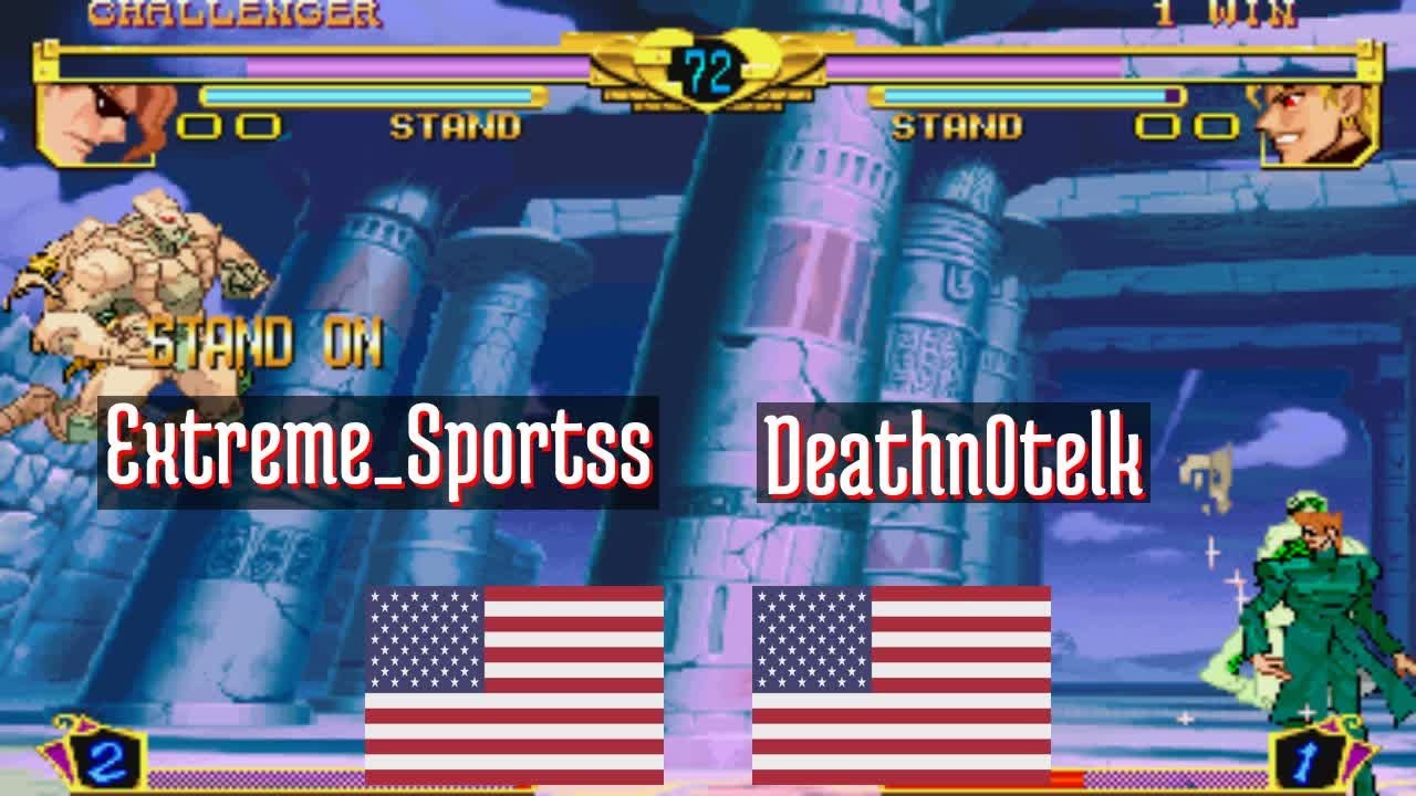 JoJo HFTF - Extreme_Sportss (US) vs Deathn0telk (US) - 2021-09-19