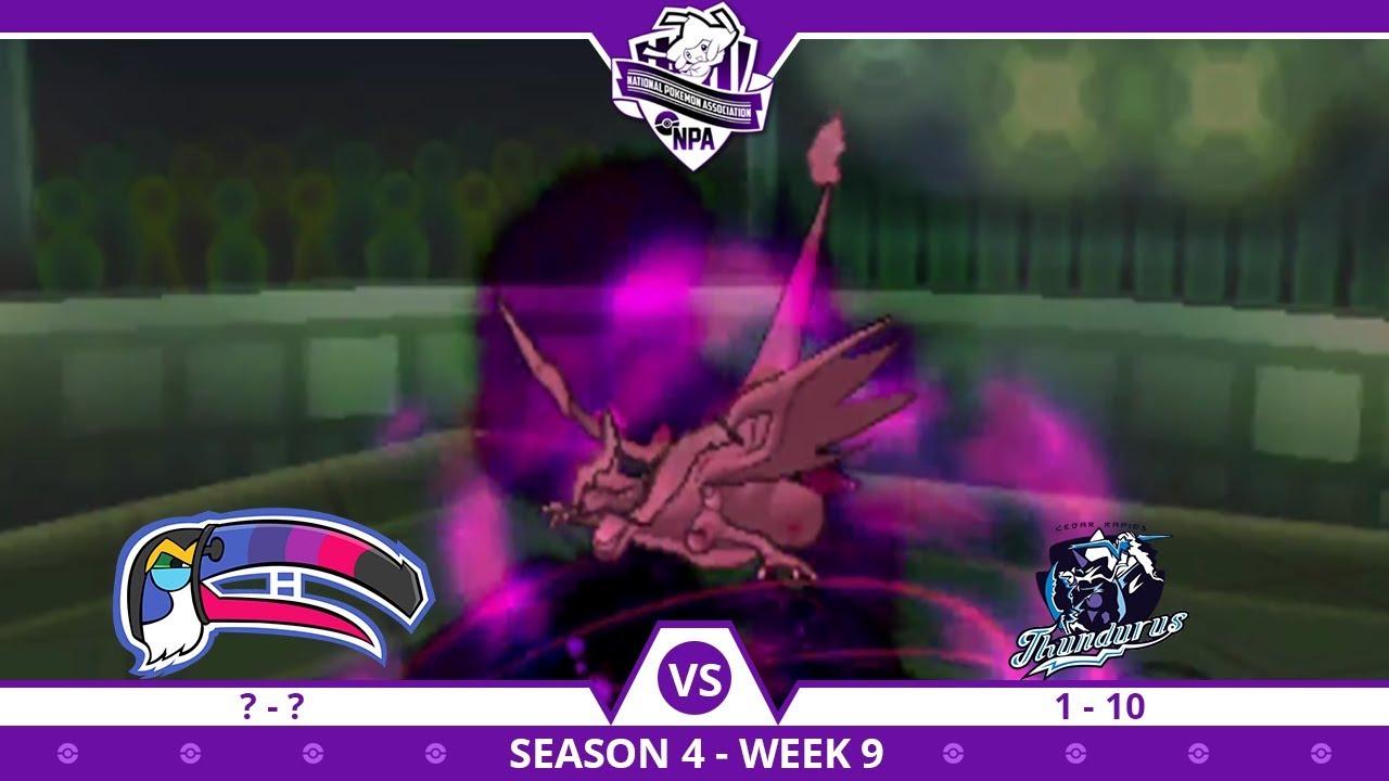 "In The Basement" NPA Week 9 MTL (1?-9?) vs. Cedar Rapids Thundurus (1-10)