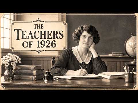 Dear Teacher... What They Looked Like 100 Years Ago