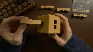 Wooden Puzzle Solving - The Sherlock #2 | ASMR