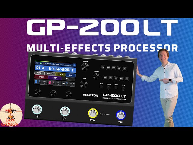 Гітарний процесор ефектів HOTONE AUDIO VALETON GP-200LT