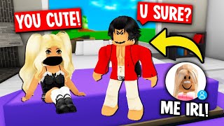 pretending to be a boy in ROBLOX BROOKHAVEN RP!