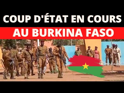 Coup d'État en cours au Burkina Faso