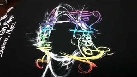 SPLIT FOUNTAIN Rainbow multi color screen printing on one screen spectracolor simi valley ca