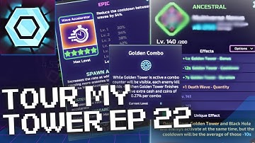 Tour My Tower Ep. 22 | Coin Farming, Card Mastery, Huge Mod Pull! (The Tower Idle Tower Defense)