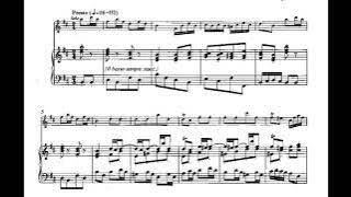 Bach - Badinerie (piano accompaniment)