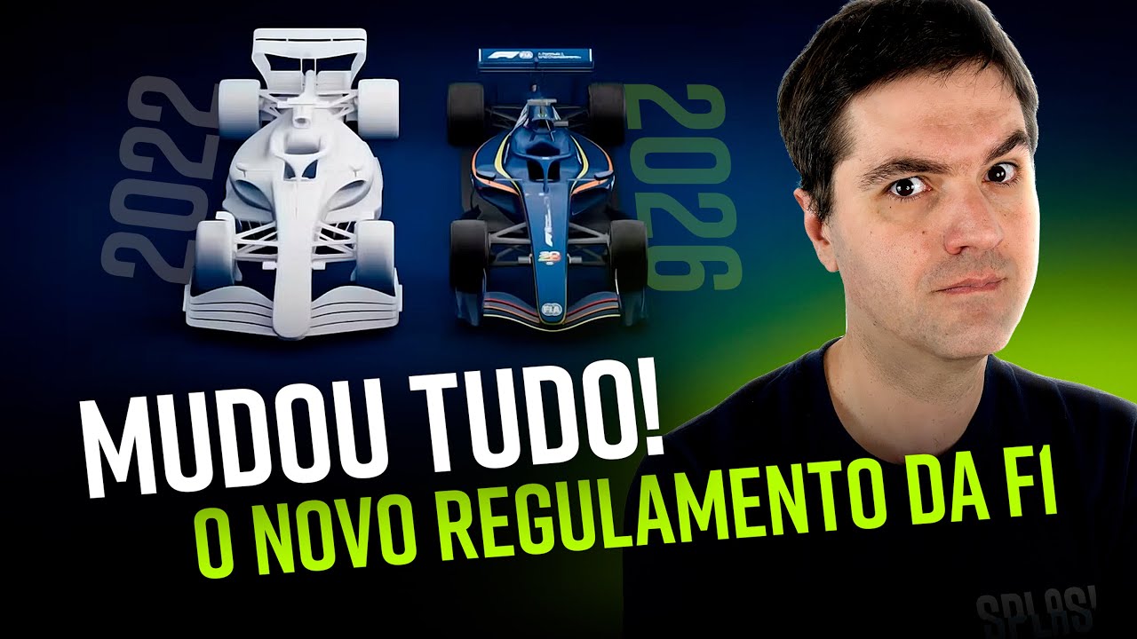 F1 2026: TUDO MUDA! Novo Regulamento Explicado Completo | Motor, Aerodinâmica, Combustível #formula1