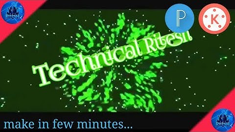 How to make 3d intro on android (kinemaster)