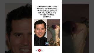 John Leguizamo Says Ice Age Paid for His Homes & Kids' College 😳 #JohnLeguizamo #IceAge