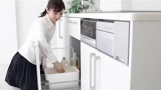山崎実業 密閉シンク下米びつ タワー