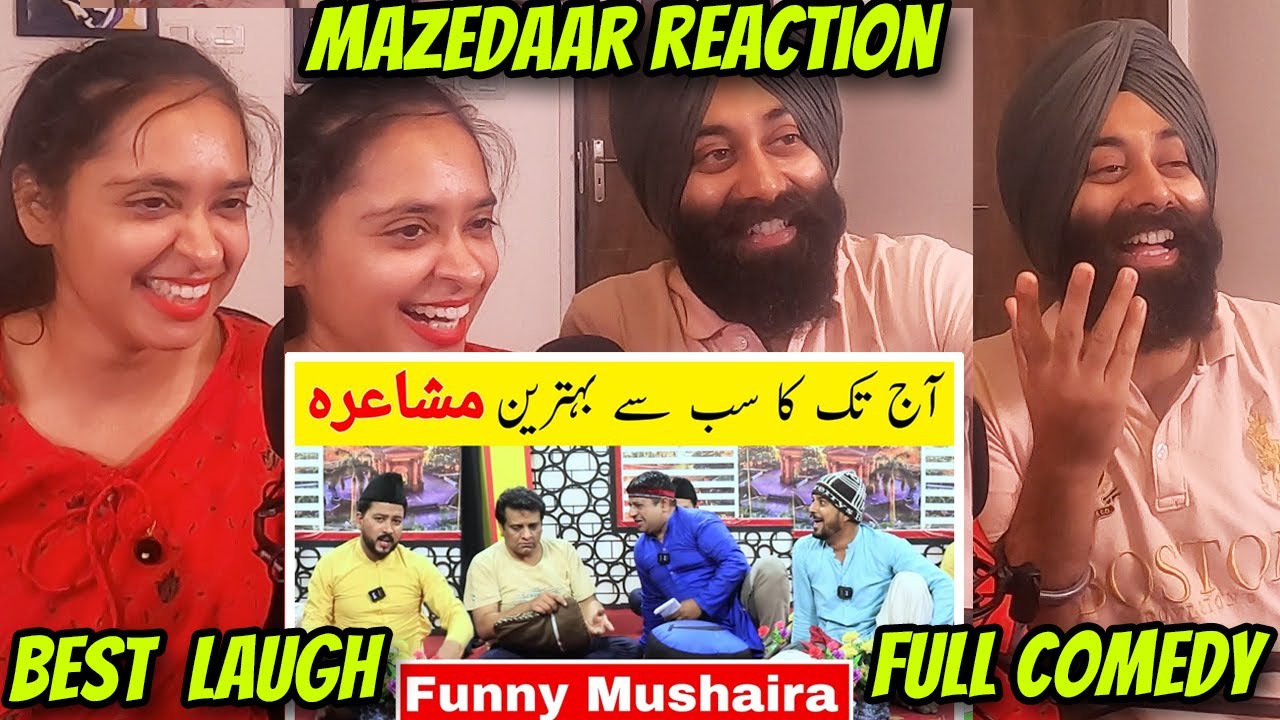 Full Laughing Reaction on Sajjad Jani Latest Funny Mushaira | Faisal Ramay | PunjabiReel TV