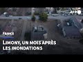 Ref:S_DYNMLhhnc Limony, "chantier" � ciel ouvert un mois apr�s les inondations en ard�che | afp
