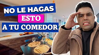 NO COMETAS ESTOS 10 ERRORES AL DECORAR TU COMEDOR PARTE 2