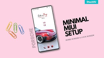 A Minimal MIUI SetUp Using Best MIUI Themes 😍 | MIUI Home Screen Customization