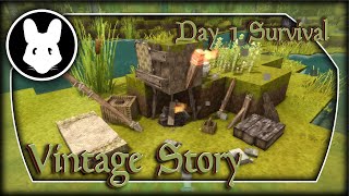 Vintage Story  Day 1 Survival  How to Handbook Bit By Bit