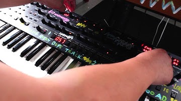 ZEN SESSIONS 23 - The Ride - Minimoog model D, DSI OB6 & Elektron analog rytm , Studio Live