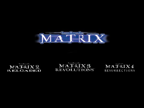 Movie Trailer Title Logo: The Matrix Franchise - (1999 - 2021)