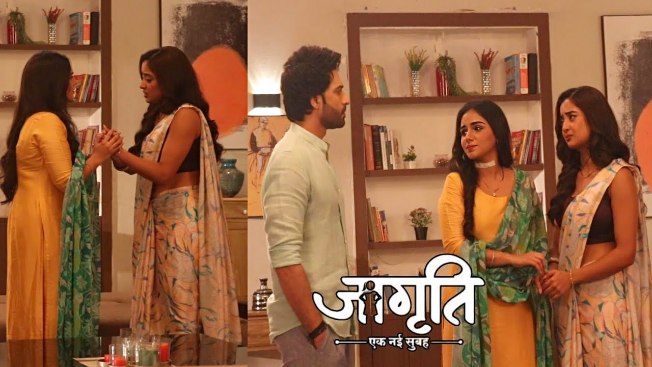 Jagriti Ek Nayi Subah | Sapna ने Jagriti और Akash से मांगी माफी अपनी गलती की | On Location 