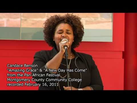 Candace Benson - "Amazing Grace" & "A New Day Has ...