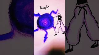 How to draw body with (red, blue &amp; purple) #howtodraw #art #stickman #drawing #sketch #jjk #gojo