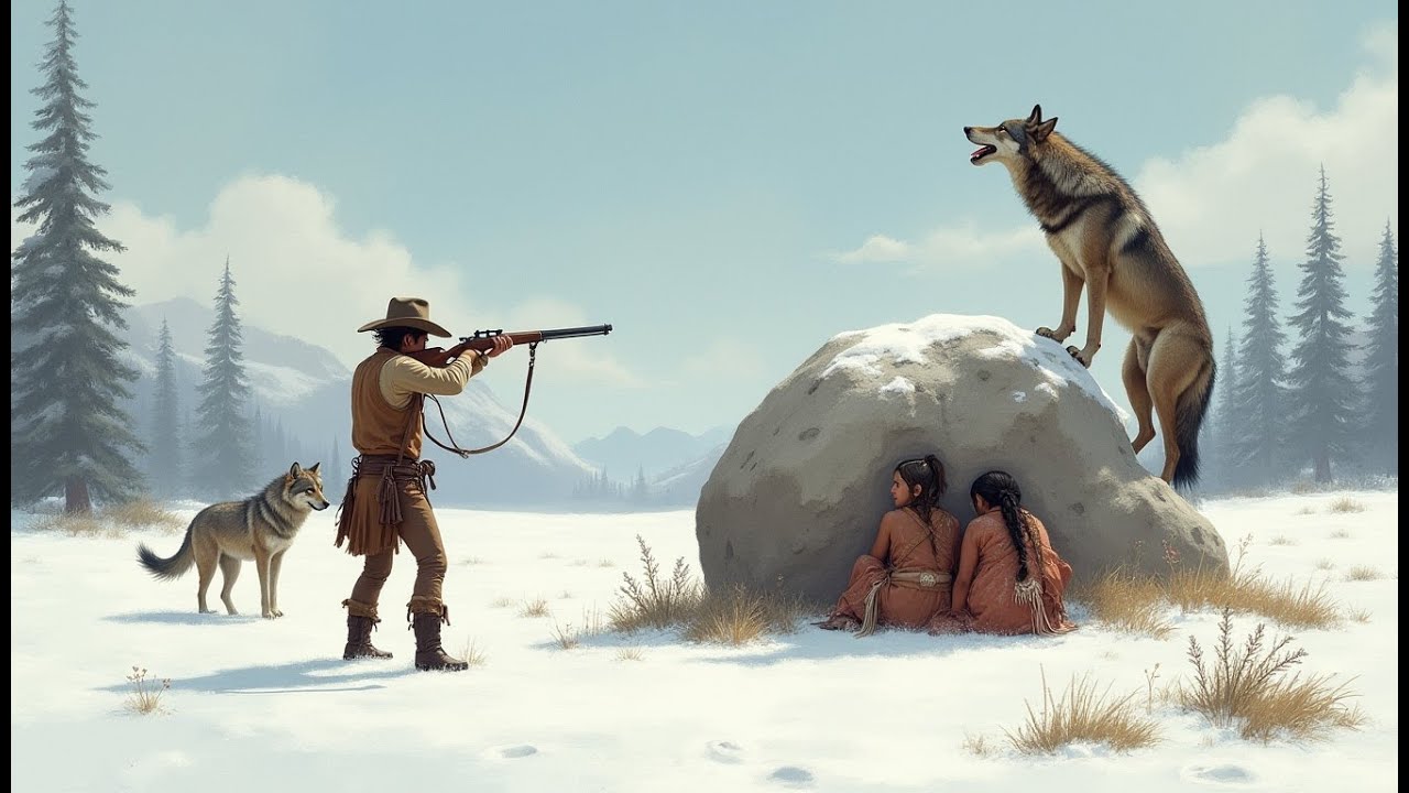 Cowboy Saves Two Apache Girls… Next Day, Their Mother Arrives With A Strange Reward.
