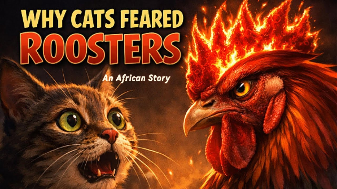 WHY CATS FEARED ROOSTERS | An Ancient African Folktale