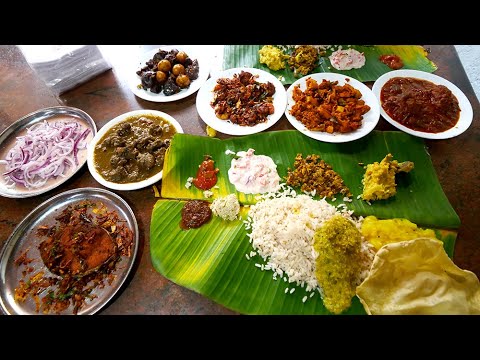 unreal-veg-&-non-veg-kerala-food-at-vazhiyorakkada-restaurant-|-kilimanoor,-india