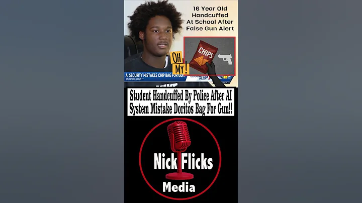 Student Handcuffed By Police After AI System Mistake Doritos Bag For Gun!#shorts