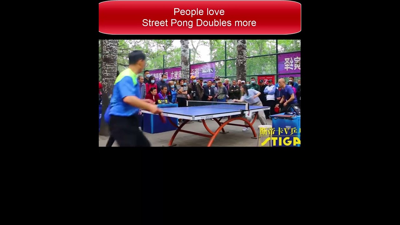 Street Pong ! X Doubles, Even More Fun