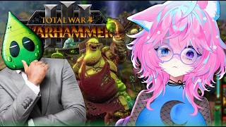 ━☆NEKO REACTS━☆ORCS WILL EAT ANYTHING !! 🍲👨‍🍳 | REGGIE'S TOTAL WARHAMMER 3 CHAOS!