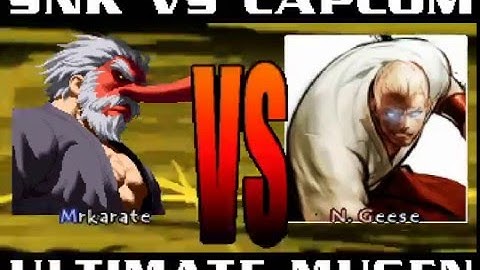 Mugen Battle 2016: Serious Mr. Karate Vs. Nightmare Geese