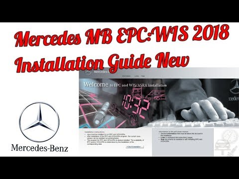 How To Install Mercedes (MB) EPC : WIS : ASRA net 2018 Dec. Data