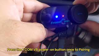 Motorcycle helmet bluetooth FreedConn TCOM VB Clear Bluetooth pairing history screenshot 1